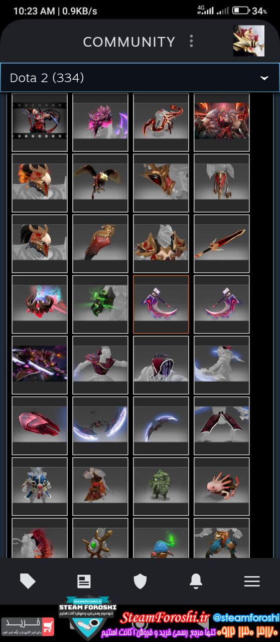 خرید اکانت دوتا 2 کد 14948