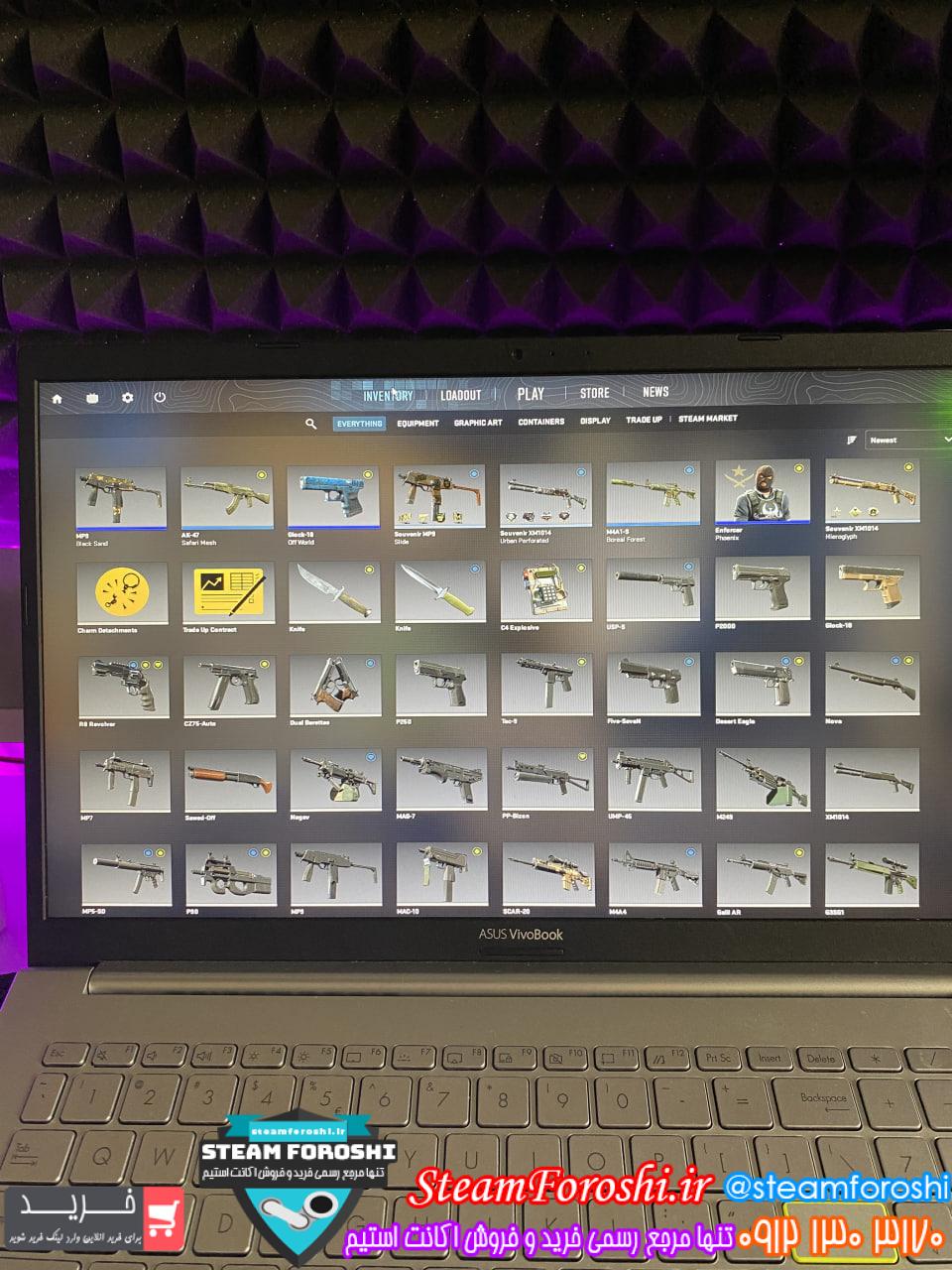 خرید اکانت cs go کد 14977
