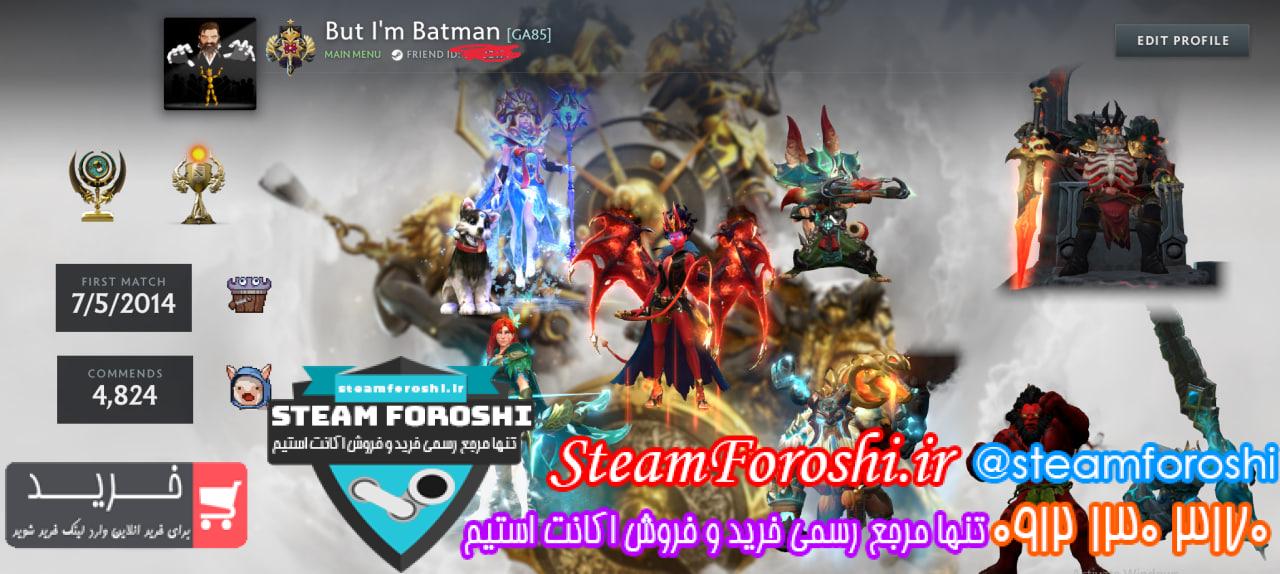 خرید اکانت دوتا 2 کد 14974