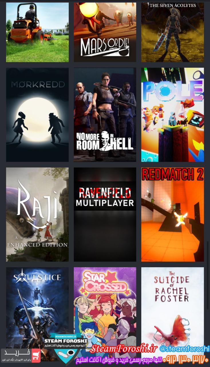 خرید اکانت استیم کد 15080