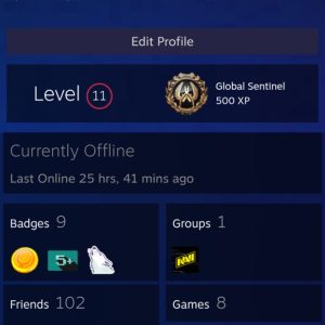 خرید اکانت cs go کد 15086