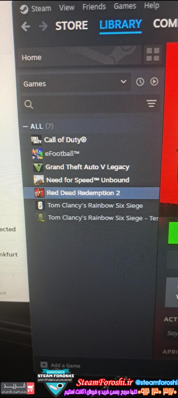 خرید اکانت استیم کد 15112