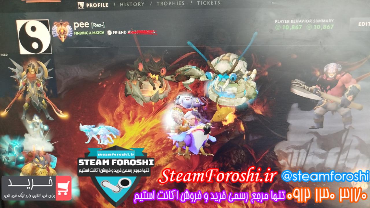 خرید اکانت دوتا 2 کد 15190