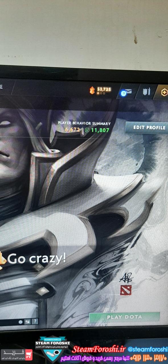 خرید اکانت دوتا 2 کد 15256