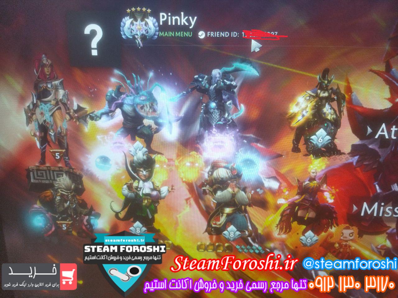 خرید اکانت دوتا 2 کد 15294