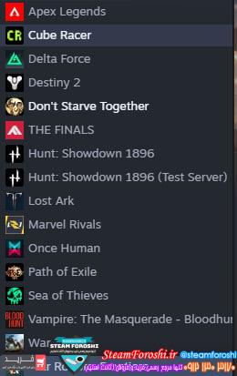 خرید اکانت استیم کد 15334