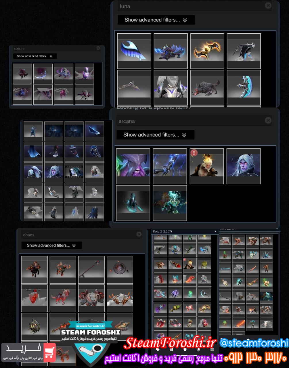 خرید اکانت دوتا 2 کد 15414