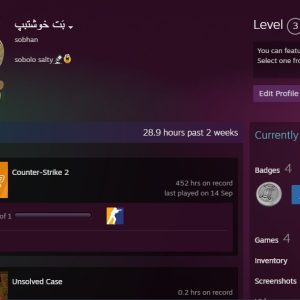 خرید اکانت سی اس گو کد 15488