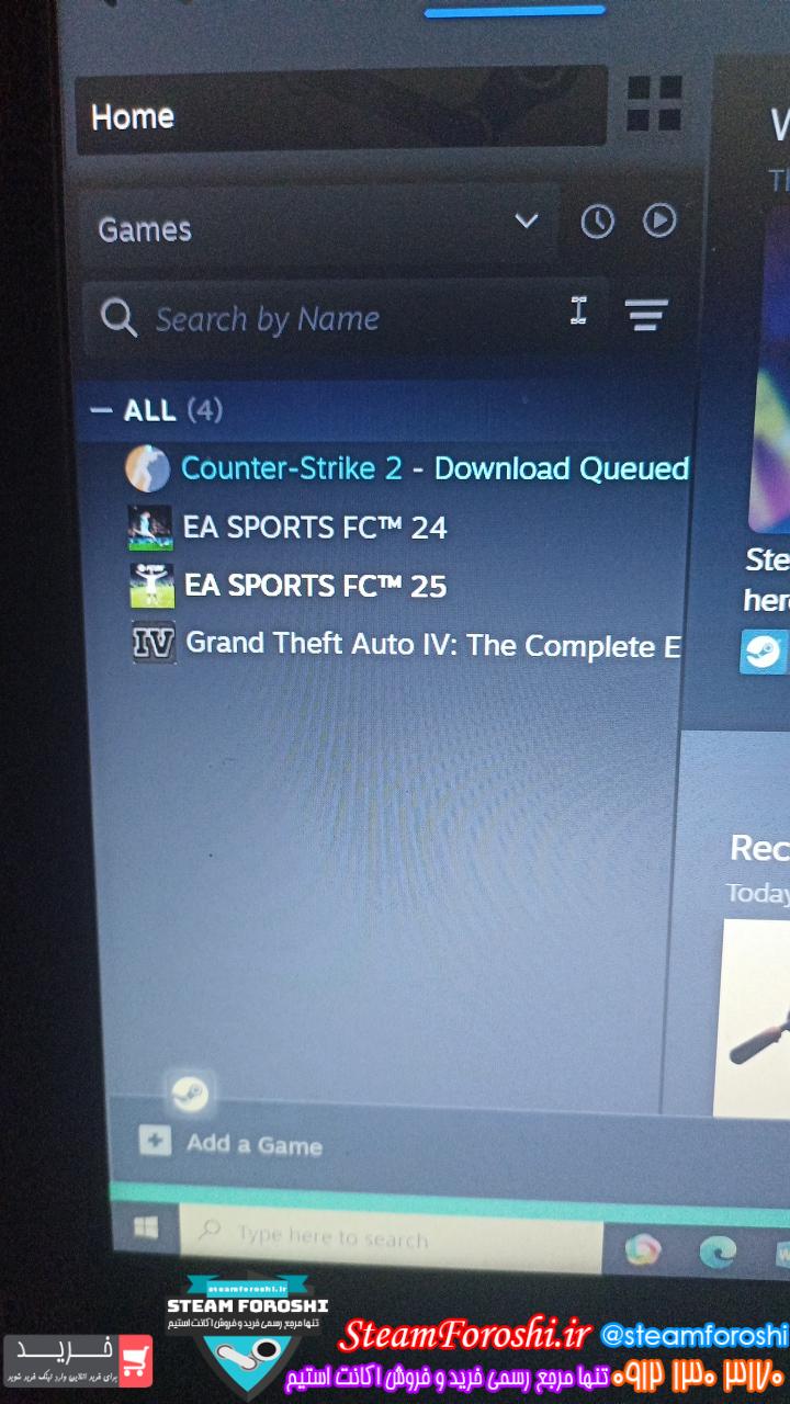 خرید اکانت استیم کد 15557