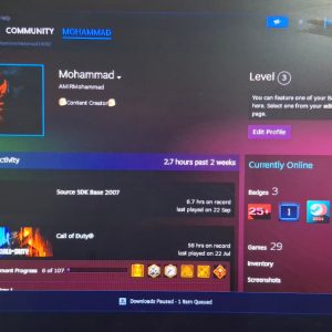 خرید اکانت استیم کد 15590