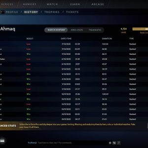 خرید اکانت دوتا 2 کد 15602