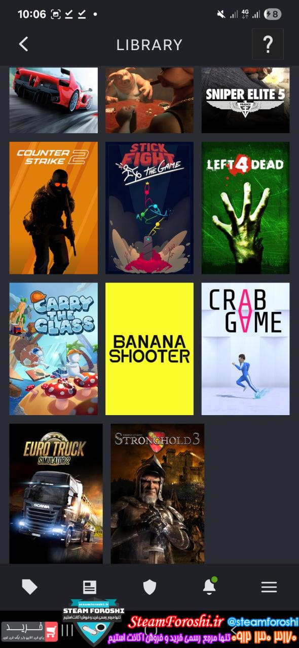 خرید اکانت استیم کد 15668