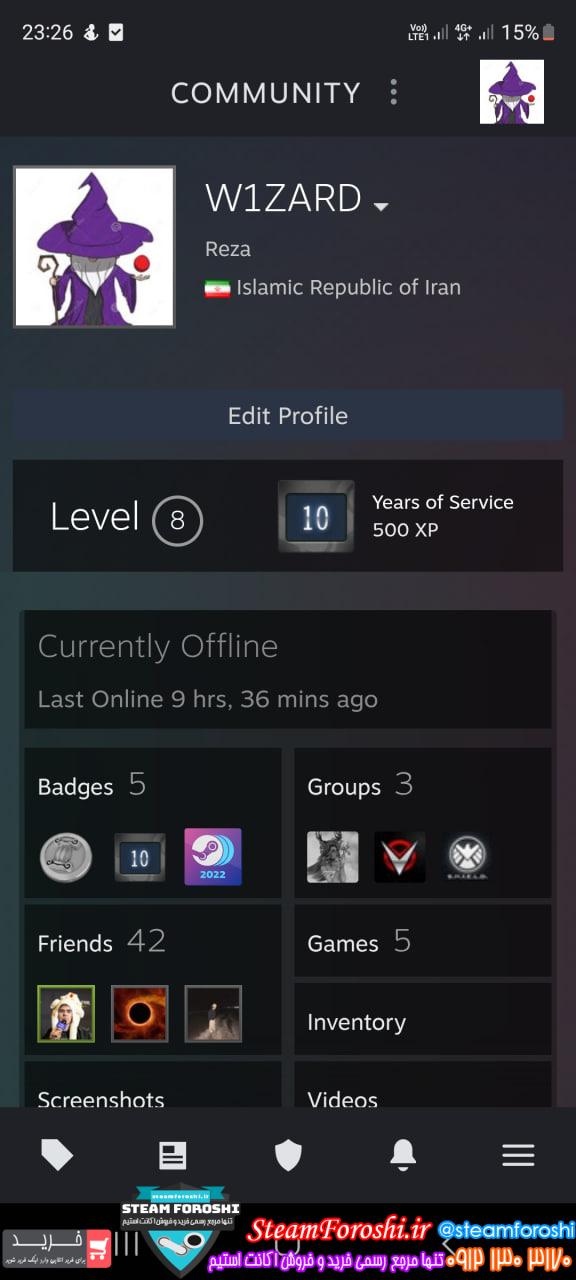 خرید اکانت سی اس گو کد 15779