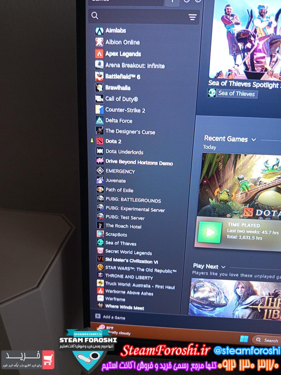 خرید اکانت استیم کد 15802