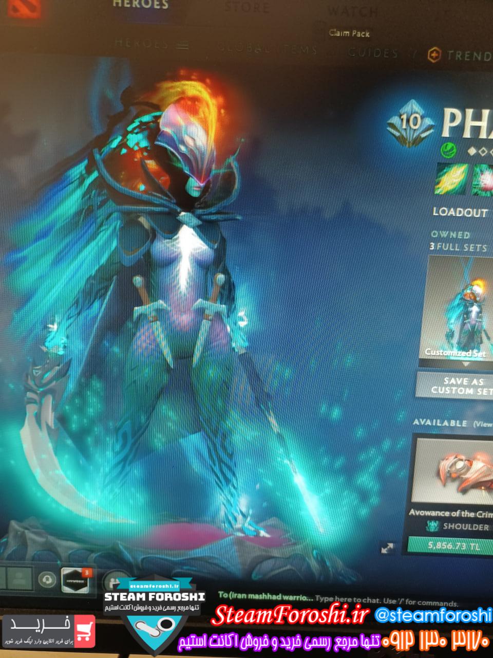 خرید اکانت دوتا 2 کد 15825