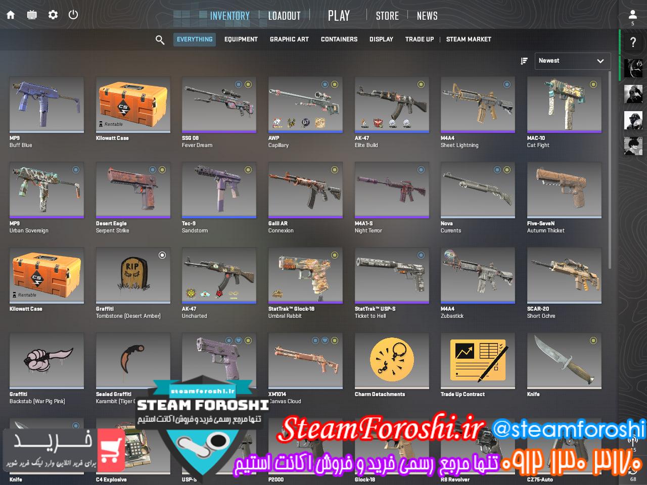 <h1><a href="https://steamforoshi.ir">خرید اکانت استیم کد 16159 </a></h1> <a href="https://steamforoshi.ir">خرید اکانت استیم </a><a href="https://steamforoshi.ir">فروش اکانت استیم </a> اسم اکانت : m0nky_d_luffy1 کد خرید :16159 سال ساخت اکانت : 2026 بازي هاي موجود در اکانت : cs2-catch me توضيحات : سی اس 2 دارای پرایم و اکثر اسکین بازی - قیمتم همون قدر که خرج کردم گذاشتم و کمی کمتر - اگر سوالی داشتید پیام بدید قیمت : 6500000 <p style="text-align: center;">تنها شماره هاي معتبر خریدگاه جهت خريد و خرید اکانت و آیتم 09121303170 براي خرید اکانت آيتم خود به ادرس زير برويد <a class="fasc-button fasc-size-large fasc-type-flat fasc-rounded-medium" style="background-color: #33809e; color: #ffffff;" href="https://steamforoshi.ir/sell">خرید اکانت و آيتم </a></p> خرید اکانت استیم کد 16159