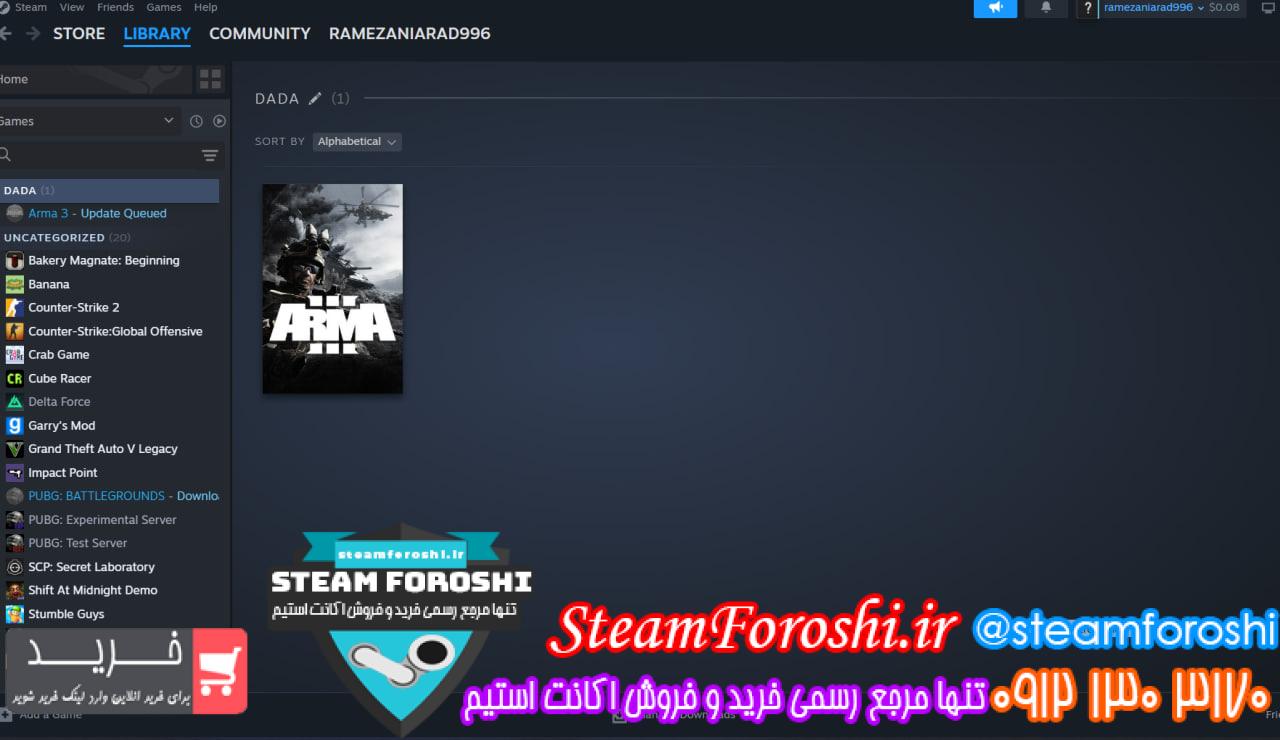 <h1><a href="https://steamforoshi.ir">خرید اکانت استیم کد 16180 </a></h1> <a href="https://steamforoshi.ir">خرید اکانت استیم </a><a href="https://steamforoshi.ir">فروش اکانت استیم </a> اسم اکانت : arad24243 کد خرید :16180 سال ساخت اکانت : 2024 بازي هاي موجود در اکانت : arma 3 توضيحات : جیمیل کریتور دارد قیمت : 2000000 <p style="text-align: center;">تنها شماره هاي معتبر خریدگاه جهت خريد و خرید اکانت و آیتم 09121303170 براي خرید اکانت آيتم خود به ادرس زير برويد <a class="fasc-button fasc-size-large fasc-type-flat fasc-rounded-medium" style="background-color: #33809e; color: #ffffff;" href="https://steamforoshi.ir/sell">خرید اکانت و آيتم </a></p> خرید اکانت استیم کد 16180
