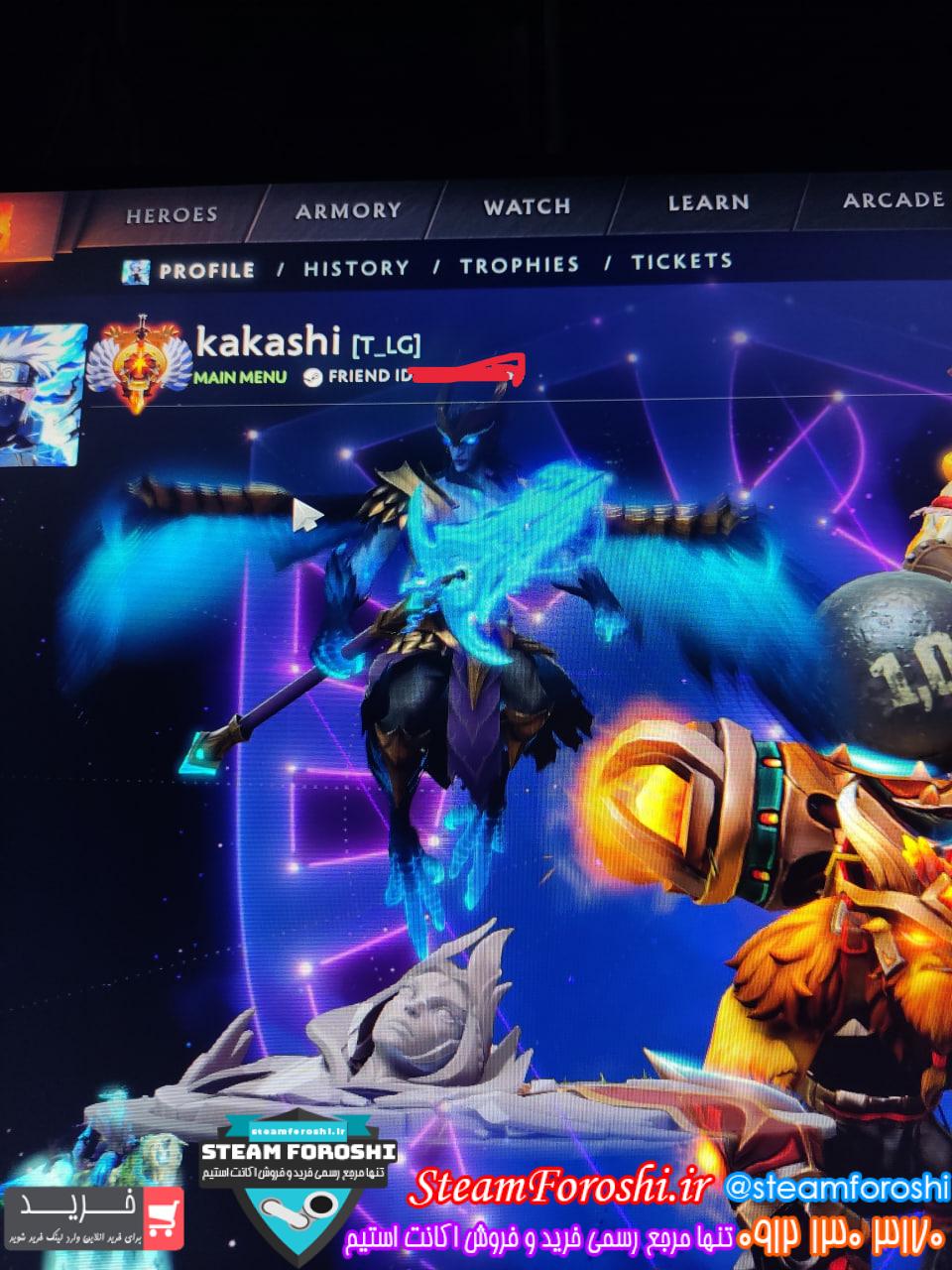 <a href="https://steamforoshi.ir">خرید اکانت دوتا 2 </a><a href="https://steamforoshi.ir">فروش اکانت دوتا 2 </a> نام اکانت : kakashi کد خرید :16185 نوع مدال :Immortal رنک مدال : 1 رنک ام ام ار: 5800 ریجن اکانت : iran قابليت ادد کردن : ندارد سال ساخت اکانت : جدید بازي هاي ديگر : cs2 آيتم هاي بازي : ارکانا اسکای میج پرسونا انتی میج ویپن دزل و هد چاوس نایت توضيحات : قیمت مناسبه جیمیل و استیم گارد همچیش ردیفه قیمت : 15000000 <p style="text-align: center;">تنها شماره هاي معتبر خریدگاه جهت خريد و خرید اکانت و آیتم 09121303170 براي خرید اکانت آيتم خود به ادرس زير برويد <a class="fasc-button fasc-size-large fasc-type-flat fasc-rounded-medium" style="background-color: #33809e; color: #ffffff;" href="https://steamforoshi.ir/sell">خرید اکانت و آيتم </a></p> خرید اکانت دوتا 2 کد 16185