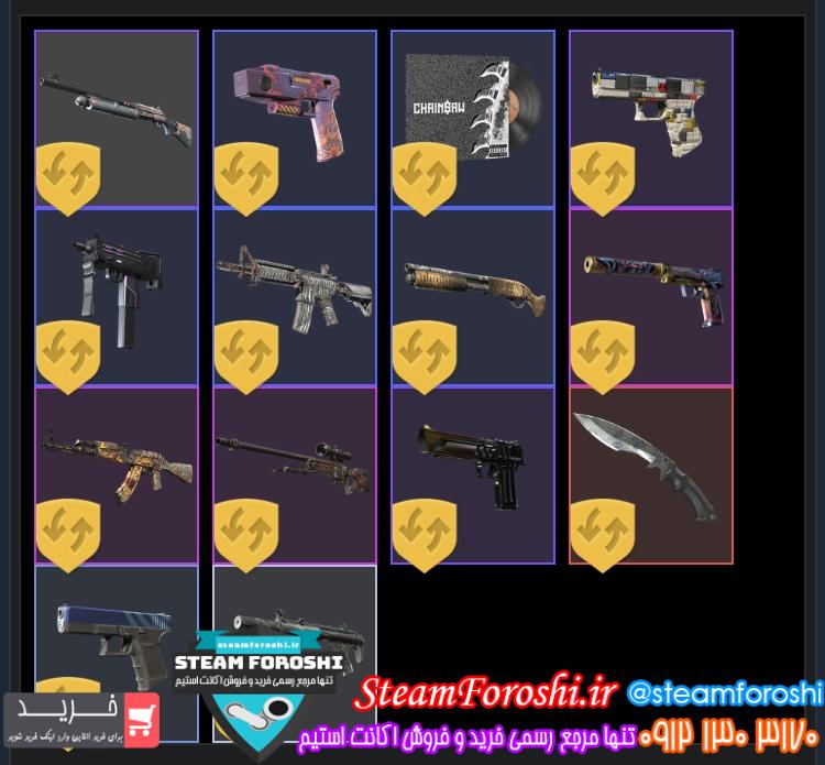 <h1><a href="https://steamforoshi.ir">خرید اکانت cs go کد 16208 </a></h1> <a href="https://steamforoshi.ir">خرید اکانت سی اس گو </a><a href="https://steamforoshi.ir">فروش اکانت سی اس گو </a> اسم اکانت : racist کد خرید :16208 رنک اصلی : Silver 1 وینگ من رنک : ندارد پرایوت رنک : Recruit تایم پلی : 131 اکانت پرایم است : خیر سرویس مدال های اکانت : ندارد سال ساخت : 2019 ایتم ها : بیشتر از ۱۱۰ دلار ایتم cs2 بازی های دیگر : اکانت استیم با تحویل جیمیل مادر هیچ بازی نداره تا الانم ولت شارژ نشده کد ولت نداره هنوز اولین بار خودتون شارژ میکنید اکانت کوکری نایف فلوت ۲۱۷ داره ای کی ریج فلوت ۱۱۱ مینیمال داره و بقیه ایتم ها همه ft فلوت زیر ۳۰۰ تازه خریدمشون شما کمتر نصف قیمت اکانت پرداخت میکنید قیمت : 10.000.000 <p style="text-align: center;">تنهاشماره هاي معتبر خریدگاه جهت خريد و خرید اکانت و آیتم 09121303170 براي خرید اکانت آيتم خود به ادرس زير برويد <a class="fasc-button fasc-size-large fasc-type-flat fasc-rounded-medium" style="background-color: #33809e; color: #ffffff;" href="https://steamforoshi.ir/sell">خرید اکانت و آيتم </a></p> خرید اکانت cs go کد 16208
