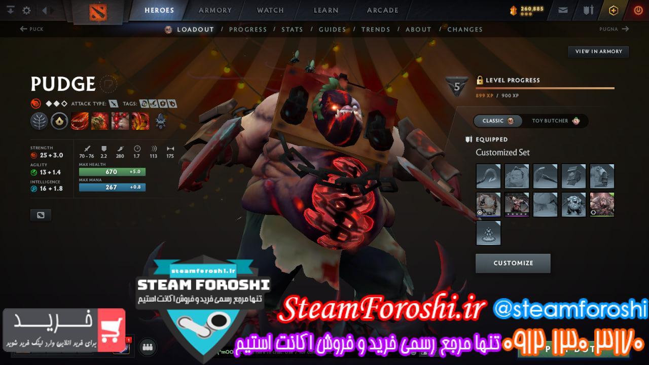 <h1><a href="https://steamforoshi.ir">خرید آیتم دوتا 2 کد 16249 </a></h1> <a href="https://steamforoshi.ir">2 خرید آيتم دوتا </a><a href="https://steamforoshi.ir">2 فروش آيتم دوتا </a> اسم آیتم : Exalted Feast of Abscession کد خرید :16249 نوع آيتم : Arcana اسم هيرو آيتم : pudge پودج نوع انتقال : ترید توضيحات : ارکانا پودج قیمت در مارکت : 22 دلار قیمت : 4100000 <p style="text-align: center;">تنهاشماره هاي معتبر خریدگاه جهت خريد و خرید اکانت و آیتم 09121303170 براي خرید اکانت آيتم خود به ادرس زير برويد <a class="fasc-button fasc-size-large fasc-type-flat fasc-rounded-medium" style="background-color: #33809e; color: #ffffff;" href="https://steamforoshi.ir/sell">خرید اکانت و آيتم </a></p> خرید آیتم دوتا 2 کد 16249