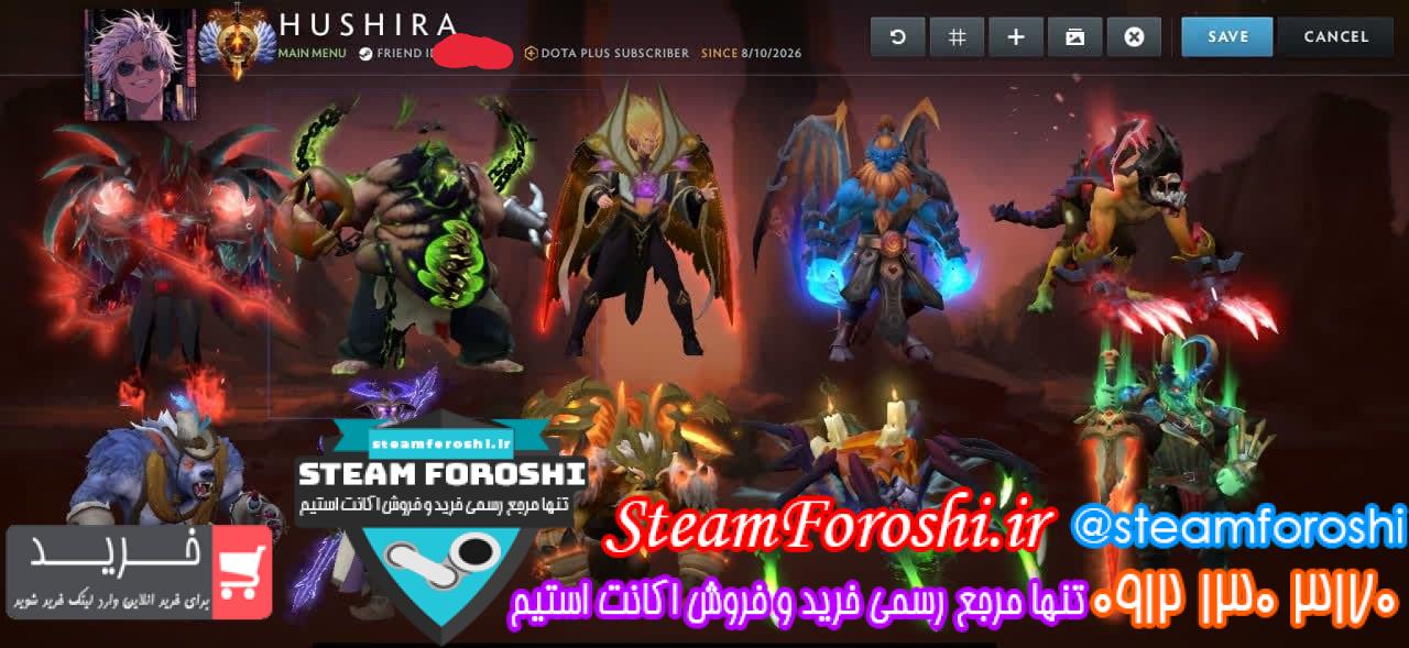 <a href="https://steamforoshi.ir">خرید اکانت دوتا 2 </a><a href="https://steamforoshi.ir">فروش اکانت دوتا 2 </a> نام اکانت : H U S H I R A کد خرید :16256 نوع مدال :Immortal رنک مدال : 7 رنک ام ام ار: 5900 ریجن اکانت : EU قابليت ادد کردن : دارد سال ساخت اکانت : قدیمی بازي هاي ديگر : ندارد آيتم هاي بازي : دو تا ارکانا تروربلید و ارکانای پادج و کلی ایتم ایمورتال توضيحات : ایمیل اورجینال اکانت قدیمی برای 2017 لول اکانت 71 bhv score هم 9600 هستش در کل همه چیزش اوکیه بابنت نیاز مالیم دارم میفروشم قیمت : 13000000 <p style="text-align: center;">تنها شماره هاي معتبر خریدگاه جهت خريد و خرید اکانت و آیتم 09121303170 براي خرید اکانت آيتم خود به ادرس زير برويد <a class="fasc-button fasc-size-large fasc-type-flat fasc-rounded-medium" style="background-color: #33809e; color: #ffffff;" href="https://steamforoshi.ir/sell">خرید اکانت و آيتم </a></p> خرید اکانت دوتا 2 کد 16256