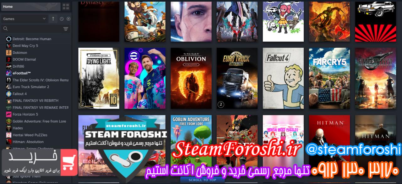 <h1><a href="https://steamforoshi.ir">خرید اکانت استیم کد 16300 </a></h1> <a href="https://steamforoshi.ir">خرید اکانت استیم </a><a href="https://steamforoshi.ir">فروش اکانت استیم </a> اسم اکانت : I_.HORUS._I کد خرید :16300 سال ساخت اکانت : 6 دسامبر 2022 بازي هاي موجود در اکانت : Hunt Tom calancy rainbow six siege Dying light Euro truck 2 Buckshot roulette Farcry 5 Phasmophobia Forza 5 Red dead 2 Resident evil village Assassin's creed unity Uno Retrowave Max payne 2 Sleeping dogs Black desert توضيحات : این اکانت شخصیمه من یکم نیازه مالی پیدا کردم میخوام بفروشمش بازی های کواپ و استوری های جذابی داره قیمت : 20000000 <p style="text-align: center;">تنها شماره هاي معتبر خریدگاه جهت خريد و خرید اکانت و آیتم 09121303170 براي خرید اکانت آيتم خود به ادرس زير برويد <a class="fasc-button fasc-size-large fasc-type-flat fasc-rounded-medium" style="background-color: #33809e; color: #ffffff;" href="https://steamforoshi.ir/sell">خرید اکانت و آيتم </a></p> خرید اکانت استیم کد 16300