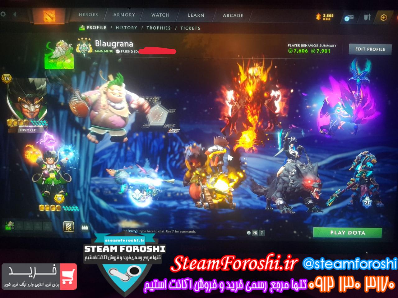 <a href="https://steamforoshi.ir">خرید اکانت دوتا 2 </a><a href="https://steamforoshi.ir">فروش اکانت دوتا 2 </a> نام اکانت : mohammad929k کد خرید :16309 نوع مدال :Archon رنک مدال : 5 رنک ام ام ار: 2960 ریجن اکانت : آمریکا قابليت ادد کردن : دارد سال ساخت اکانت : قدیمی بازي هاي ديگر : دارد آيتم هاي بازي : آرکانای sf و تیچز و ۳۴ ایمورتال پرسونای پادج و میرانا و لونا توضيحات : فقط جیمیل مادر نداره قیمت : 17000000 <p style="text-align: center;">تنها شماره هاي معتبر خریدگاه جهت خريد و خرید اکانت و آیتم 09121303170 براي خرید اکانت آيتم خود به ادرس زير برويد <a class="fasc-button fasc-size-large fasc-type-flat fasc-rounded-medium" style="background-color: #33809e; color: #ffffff;" href="https://steamforoshi.ir/sell">خرید اکانت و آيتم </a></p> خرید اکانت دوتا 2 کد 16309