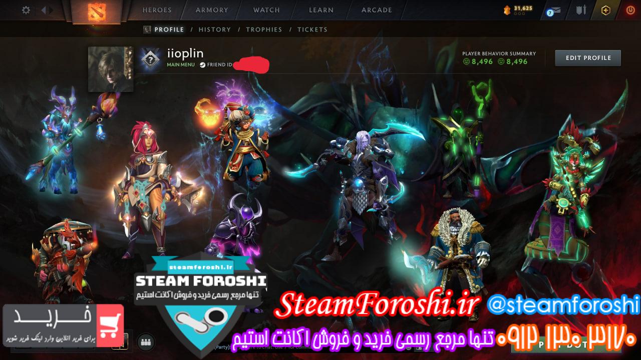 <a href="https://steamforoshi.ir">خرید اکانت دوتا 2 </a><a href="https://steamforoshi.ir">فروش اکانت دوتا 2 </a> نام اکانت : iioplin کد خرید :16324 نوع مدال :TBD رنک مدال : TBD رنک ام ام ار: رنک خیلی بازی نشده ریجن اکانت : برسی نکردم قابليت ادد کردن : ندارد سال ساخت اکانت : قدیمی بازي هاي ديگر : cs2 , Delta force , rainbow six siege آيتم هاي بازي : پرسونا اینوکر، پرسونا آنتی میج, پرسونا فانتوم اسسین، و ست های متعددی از یک سری هیرو ها توضيحات : اکانت به همراه جمیل مادر، استارت اکانت از سال 2018 و میزان تایم پلی Dota2 حدودا 1230 ساعت قیمت : 2000000 <p style="text-align: center;">تنها شماره هاي معتبر خریدگاه جهت خريد و خرید اکانت و آیتم 09121303170 براي خرید اکانت آيتم خود به ادرس زير برويد <a class="fasc-button fasc-size-large fasc-type-flat fasc-rounded-medium" style="background-color: #33809e; color: #ffffff;" href="https://steamforoshi.ir/sell">خرید اکانت و آيتم </a></p> خرید اکانت دوتا 2 کد 16324