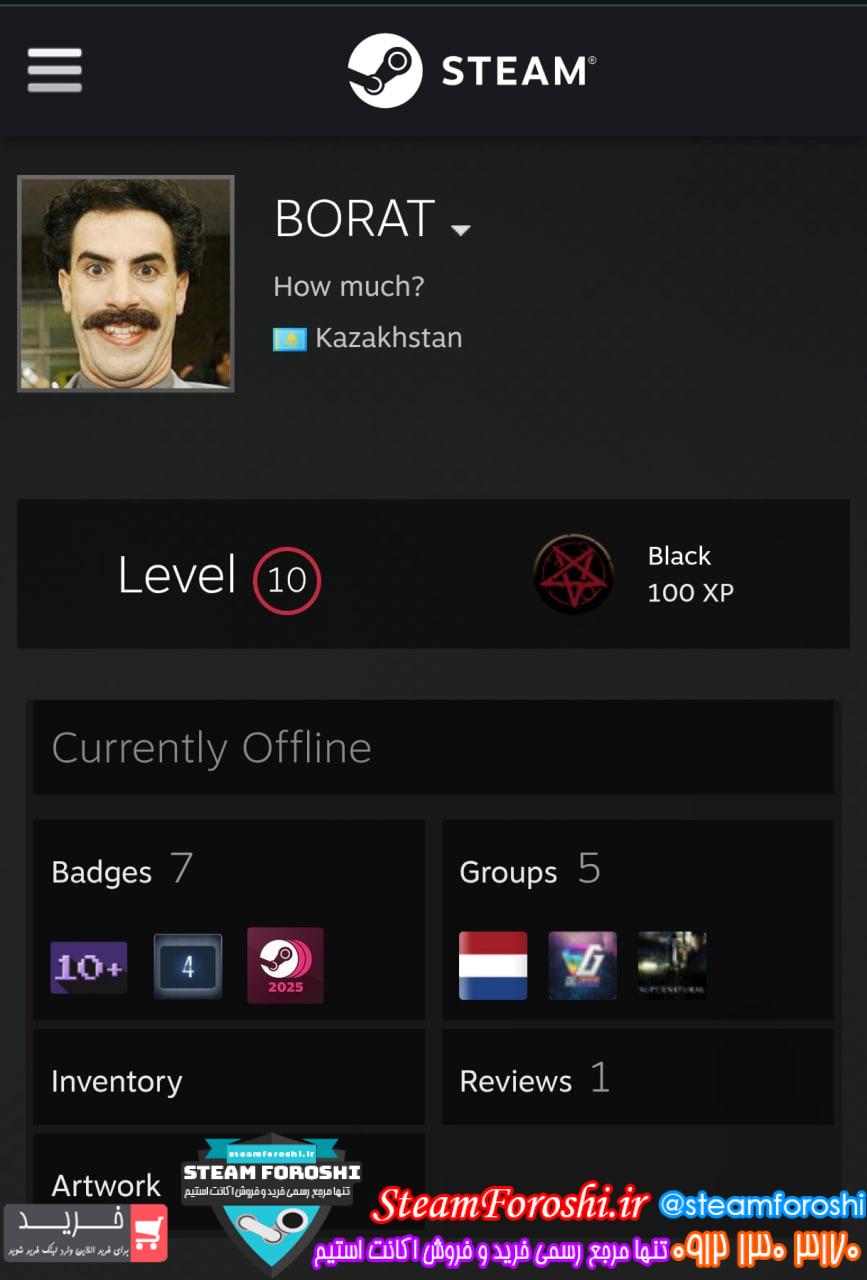 <h1><a href="https://steamforoshi.ir">خرید اکانت cs go کد 16334 </a></h1> <a href="https://steamforoshi.ir">خرید اکانت سی اس گو </a><a href="https://steamforoshi.ir">فروش اکانت سی اس گو </a> اسم اکانت : Borat کد خرید :16334 رنک اصلی : Silver 1 وینگ من رنک : ندارد پرایوت رنک : Recruit تایم پلی : 100h اکانت پرایم است : بله سرویس مدال های اکانت : 0 سال ساخت : 2019 ایتم ها : ندارد بازی های دیگر : بذون هیچ مشکلی، رنک پرمیر ۲۰۰۰۰ قیمت : 4200000 <p style="text-align: center;">تنهاشماره هاي معتبر خریدگاه جهت خريد و خرید اکانت و آیتم 09121303170 براي خرید اکانت آيتم خود به ادرس زير برويد <a class="fasc-button fasc-size-large fasc-type-flat fasc-rounded-medium" style="background-color: #33809e; color: #ffffff;" href="https://steamforoshi.ir/sell">خرید اکانت و آيتم </a></p> خرید اکانت سی اس گو کد 16334