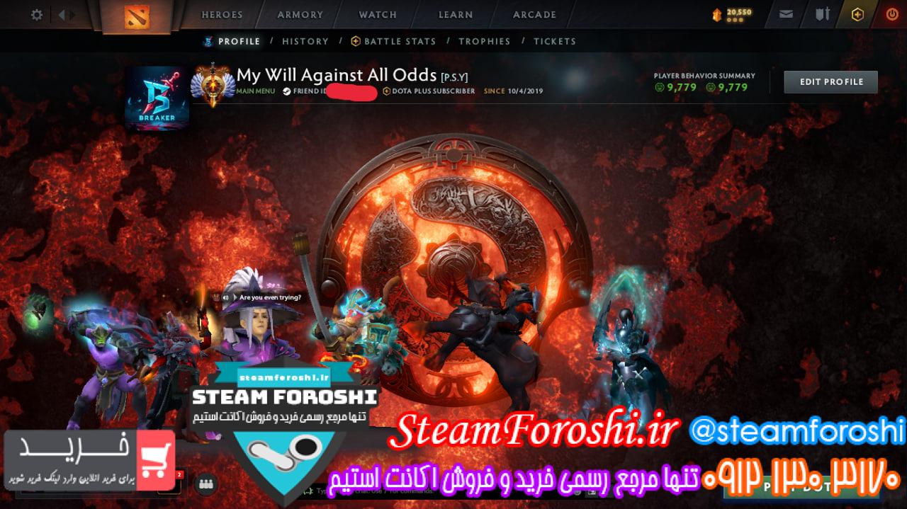 <a href="https://steamforoshi.ir">خرید اکانت دوتا 2 </a><a href="https://steamforoshi.ir">فروش اکانت دوتا 2 </a> نام اکانت : My Will Against All Odds کد خرید :16387 نوع مدال :Immortal رنک مدال : TBD رنک ام ام ار: 6k ریجن اکانت : USA قابليت ادد کردن : دارد سال ساخت اکانت : قدیمی بازي هاي ديگر : cs2prime / agrou / among us / C&C Red Alert 3 / TombRider آيتم هاي بازي : 5 ta arcana not tradeable + chandin set collector cache توضيحات : اکانت مین خودمه با 9300+ تایم پلی ولی جیمیل مادر رو نمیتونم بدم چون چیزای دیگه هم دارم روش در صوزت نیاز میتونم جیمیل اکانتو انتقال بدم و همچنین چندتا ایتم خاص و کمیاب داره که توی عکس ها میبینید قیمت : 35 میلیون <p style="text-align: center;">تنها شماره هاي معتبر خریدگاه جهت خريد و خرید اکانت و آیتم 09121303170 براي خرید اکانت آيتم خود به ادرس زير برويد <a class="fasc-button fasc-size-large fasc-type-flat fasc-rounded-medium" style="background-color: #33809e; color: #ffffff;" href="https://steamforoshi.ir/sell">خرید اکانت و آيتم </a></p> خرید اکانت دوتا 2 کد 16387