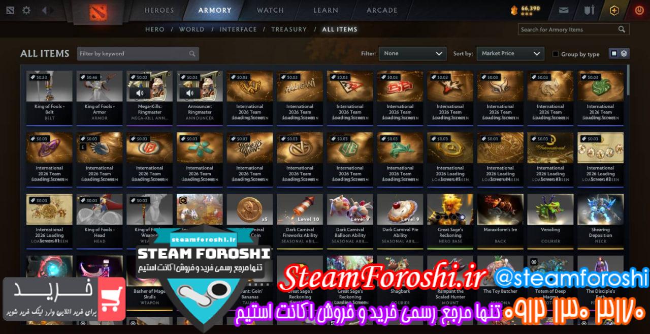<a href="https://steamforoshi.ir">خرید اکانت دوتا 2 </a><a href="https://steamforoshi.ir">فروش اکانت دوتا 2 </a> نام اکانت : SCORPION کد خرید :16392 نوع مدال :Herald رنک مدال : 3 رنک ام ام ار: ۹۰۰ ریجن اکانت : اروپا قابليت ادد کردن : ندارد سال ساخت اکانت : جدید بازي هاي ديگر : Battle fild آيتم هاي بازي : آرکانای monkey و تعداد زیای. ایمورتال توضيحات : جمیل مادر تحویل داده میشه همراه باهاش قیمت : 12000000 <p style="text-align: center;">تنها شماره هاي معتبر خریدگاه جهت خريد و خرید اکانت و آیتم 09121303170 براي خرید اکانت آيتم خود به ادرس زير برويد <a class="fasc-button fasc-size-large fasc-type-flat fasc-rounded-medium" style="background-color: #33809e; color: #ffffff;" href="https://steamforoshi.ir/sell">خرید اکانت و آيتم </a></p> خرید اکانت دوتا 2 کد 16392