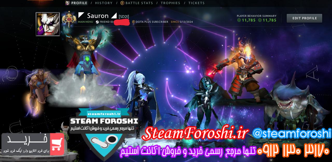<a href="https://steamforoshi.ir">خرید اکانت دوتا 2 </a><a href="https://steamforoshi.ir">فروش اکانت دوتا 2 </a> نام اکانت : sauron کد خرید :16410 نوع مدال :Legend رنک مدال : 1 رنک ام ام ار: 3100 ریجن اکانت : هلند قابليت ادد کردن : دارد سال ساخت اکانت : قدیمی بازي هاي ديگر : cs2 - SID MEYERS CIVILIZATION VI 60$ آيتم هاي بازي : آرکانا قابل فروش : فنتوم و ونجفول - آرکانا های دیگه : درو رنجر - تاید - جاگرنات - زئوس توضيحات : اکانت فول ست محسوب میشه 90 درصد هیرو های اکانت یا ست کالکتور کش دارن یا فول ایمورتالن حدود 65 تا ایمورتال قابل فروش داره حدودا 70 تا هم ایمورتال غیر قابل فروش ، تمام ست های آخرین ترژر بازی که درو و تاید داخلش بود رو داره با جیمیل اورجینال تحویل داده میشه . قیمت مقطوع قیمت : 110000000 <p style="text-align: center;">تنها شماره هاي معتبر خریدگاه جهت خريد و خرید اکانت و آیتم 09121303170 براي خرید اکانت آيتم خود به ادرس زير برويد <a class="fasc-button fasc-size-large fasc-type-flat fasc-rounded-medium" style="background-color: #33809e; color: #ffffff;" href="https://steamforoshi.ir/sell">خرید اکانت و آيتم </a></p> خرید اکانت دوتا 2 کد 16410