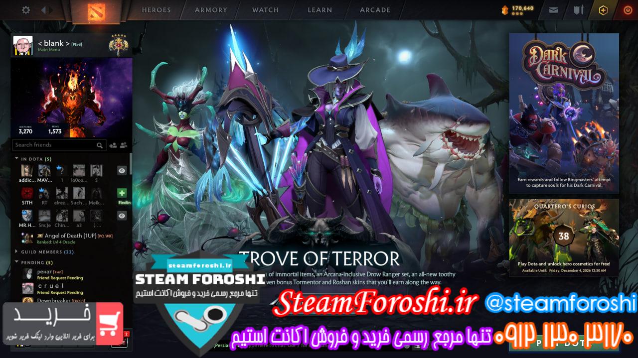 <a href="https://steamforoshi.ir">خرید اکانت دوتا 2 </a><a href="https://steamforoshi.ir">فروش اکانت دوتا 2 </a> نام اکانت : کد خرید :16414 نوع مدال :Legend رنک مدال : 5 رنک ام ام ار: 3700 ریجن اکانت : usa قابليت ادد کردن : دارد سال ساخت اکانت : قدیمی بازي هاي ديگر : cs 2 prime.APEX.PUBG آيتم هاي بازي : arcana sf,arca mk,arcana venge va chanta immortal va itemaie dg توضيحات : 3350 saat time play dota2 قیمت : 10000000 <p style="text-align: center;">تنها شماره هاي معتبر خریدگاه جهت خريد و خرید اکانت و آیتم 09121303170 براي خرید اکانت آيتم خود به ادرس زير برويد <a class="fasc-button fasc-size-large fasc-type-flat fasc-rounded-medium" style="background-color: #33809e; color: #ffffff;" href="https://steamforoshi.ir/sell">خرید اکانت و آيتم </a></p> خرید اکانت دوتا 2 کد 16414