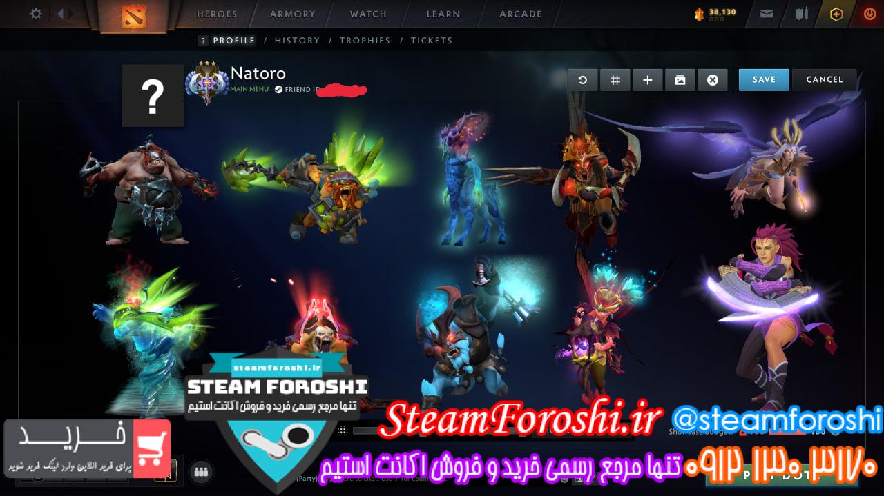<a href="https://steamforoshi.ir">خرید اکانت دوتا 2 </a><a href="https://steamforoshi.ir">فروش اکانت دوتا 2 </a> نام اکانت : linkond کد خرید :16417 نوع مدال :Ancient رنک مدال : 4 رنک ام ام ار: 4000 ریجن اکانت : turky قابليت ادد کردن : ندارد سال ساخت اکانت : قدیمی بازي هاي ديگر : ندارد آيتم هاي بازي : آرکانا Veng پرسونا Am اکثر آیتم ها ایمورتال هستند که ارزششون بالای 50 دلار هست توضيحات : آیتم ها غیرقابل ترید هستند اما اکانت مال خودم بوده اسمورف نیست اخلاق اکانت خوبه 7500 هست هم تیمی درست بالانس میده فقط جیمیل خودم هست جیمیل کریتور نمیتونم بدم متاسفانه مشکل بک نمیخوره خیالتون راحت قیمت : 9500000 <p style="text-align: center;">تنها شماره هاي معتبر خریدگاه جهت خريد و خرید اکانت و آیتم 09121303170 براي خرید اکانت آيتم خود به ادرس زير برويد <a class="fasc-button fasc-size-large fasc-type-flat fasc-rounded-medium" style="background-color: #33809e; color: #ffffff;" href="https://steamforoshi.ir/sell">خرید اکانت و آيتم </a></p> خرید اکانت دوتا 2 کد 16417