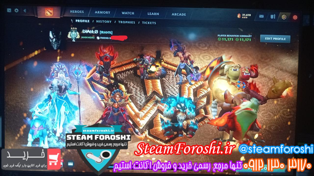 <a href="https://steamforoshi.ir">خرید اکانت دوتا 2 </a><a href="https://steamforoshi.ir">فروش اکانت دوتا 2 </a> نام اکانت : دیابلو کد خرید :16463 نوع مدال :Archon رنک مدال : 3 رنک ام ام ار: 2660 ریجن اکانت : امریکا قابليت ادد کردن : دارد سال ساخت اکانت : قدیمی بازي هاي ديگر : سی اس گو آيتم هاي بازي : 4 تا ارکانا 3 تا لجندری توضيحات : اکانت دارای 4 عدد ارکانای ogre و cm و LC و techis سه عدد آیتم لجندری kunkka و jugger و earthshaker و luna وایمورتال ogre و life و jakiro و antimage و dragon و venom و enchantress هست و ست های ایونت ها کامل هست 3500 ساعت تایم پلی قیمت : 15000000 <p style="text-align: center;">تنها شماره هاي معتبر خریدگاه جهت خريد و خرید اکانت و آیتم 09121303170 براي خرید اکانت آيتم خود به ادرس زير برويد <a class="fasc-button fasc-size-large fasc-type-flat fasc-rounded-medium" style="background-color: #33809e; color: #ffffff;" href="https://steamforoshi.ir/sell">خرید اکانت و آيتم </a></p> خرید اکانت دوتا 2 کد 16464